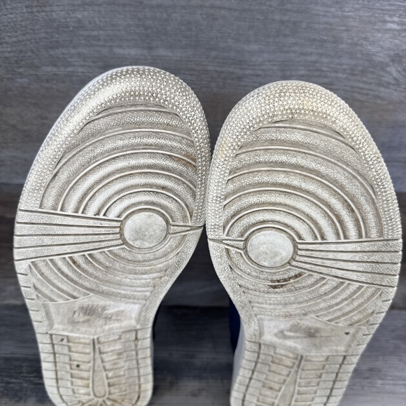 Nike Air Jordan 1 High Nouveau Navy Snakeskin 819176-407 2016 Shoes Size 7.5 - Picture 10 of 14